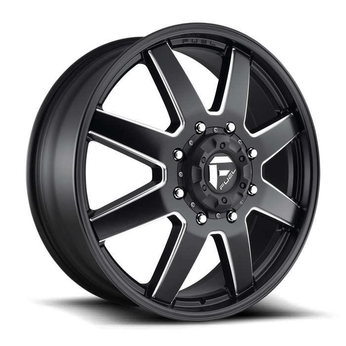 Fuel 1PC D538 MAVERICK 24x8.25 105 8x165.1/8x6.5 MATTE BLACK MILLED
