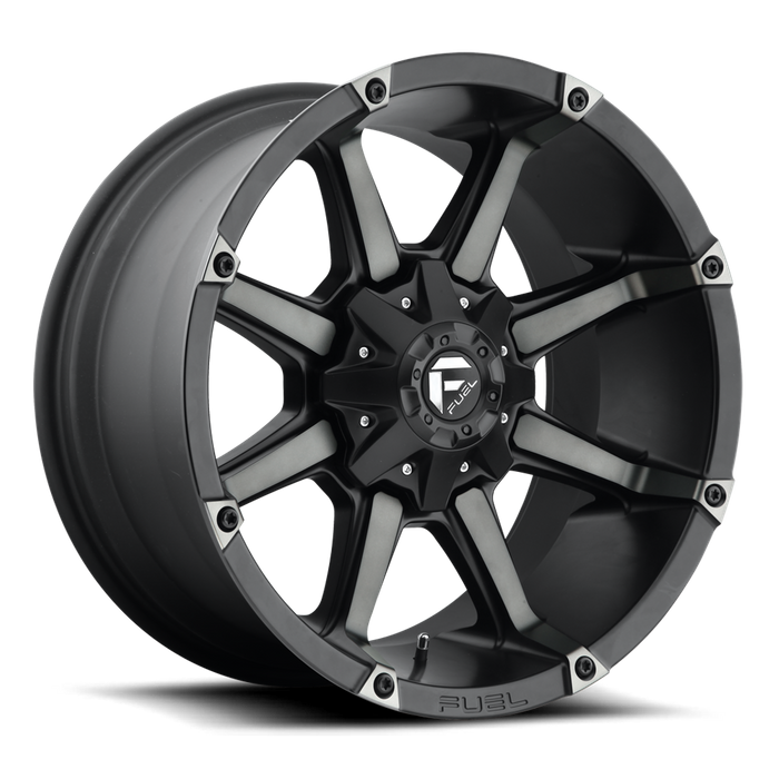 Fuel 1PC D556 COUPLER 20x9 1 8x170/8x6.7 MATTE BLACK DOUBLE DARK TINT