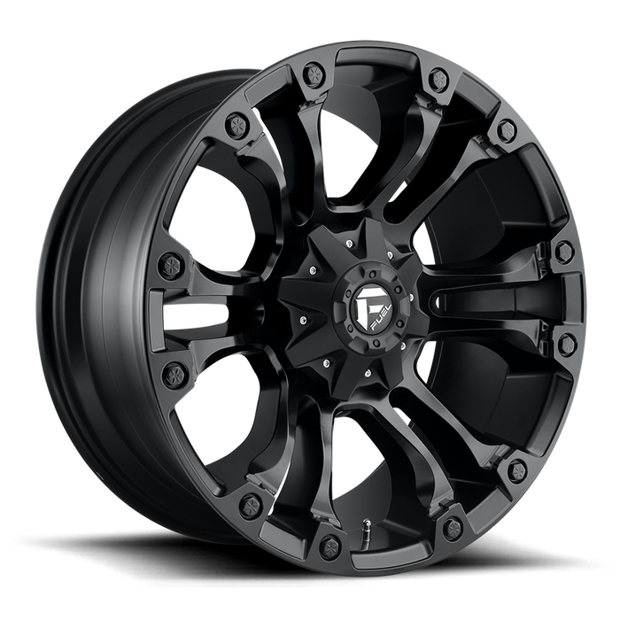 Fuel 1PC D560 VAPOR 17x9 -12 5x114.3/5x127/5x4.5/5.0 MATTE BLACK