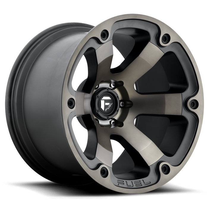 Fuel 1PC D564 BEAST 20x9 1 8x170/8x6.7 MATTE BLACK DOUBLE DARK TINT