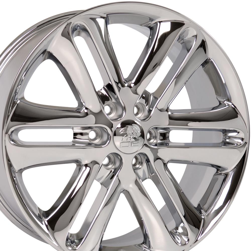OE Wheels FR76 22x9 6x135 44et Chrome Wheel SET