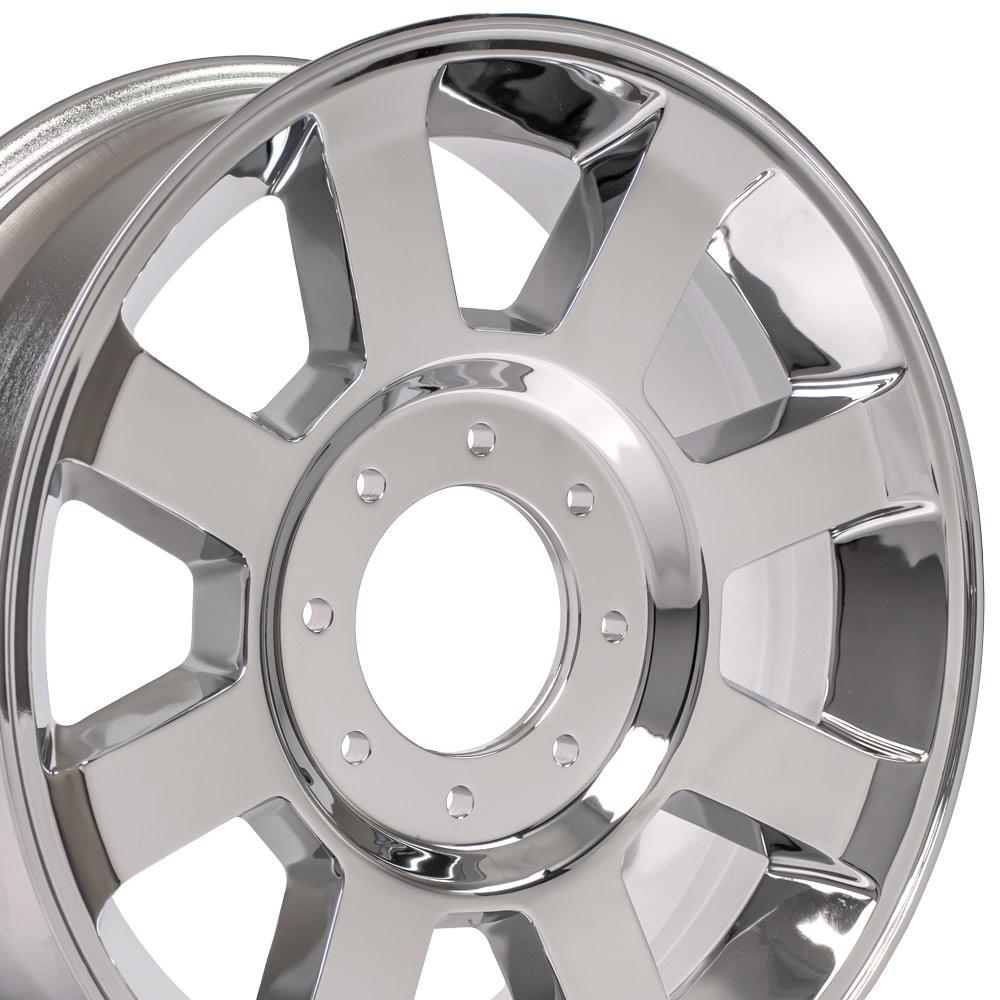 OE Wheels FR78 20x8 8x170 40et Chrome Wheel SET