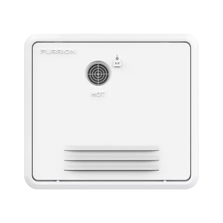 Furrion | RV Water Heater Door | 2021123960 | Fits Atwood 4 & 6 Gallon | White | FWH41EA-PS-AM