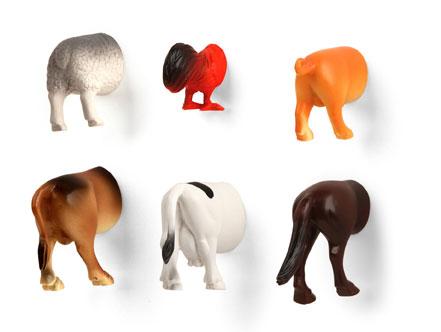 Farm Animal Butt Magnet