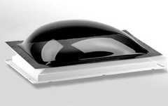 Specialty Recreation | RV Skylight Complete Kit | K1414S | Smoke | 14" x 14"