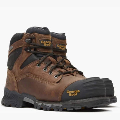 Georgia Boot Rumbler Composite Toe Waterproof Work Boot Size Men's 9W