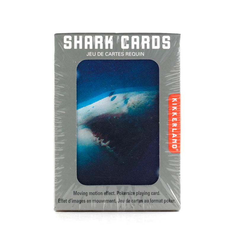 Shark-Themed Playing Cards