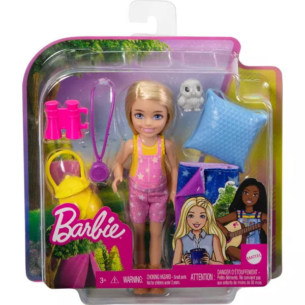 Barbie It Takes Two Chelsea Camping Doll With Pet Owl