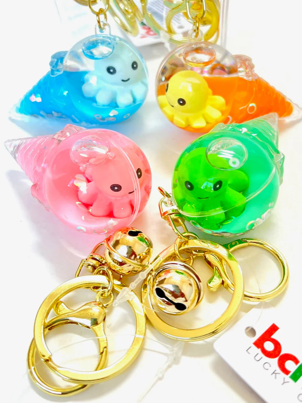 Octopus Ice Cream Float Key Charm (sold separately)