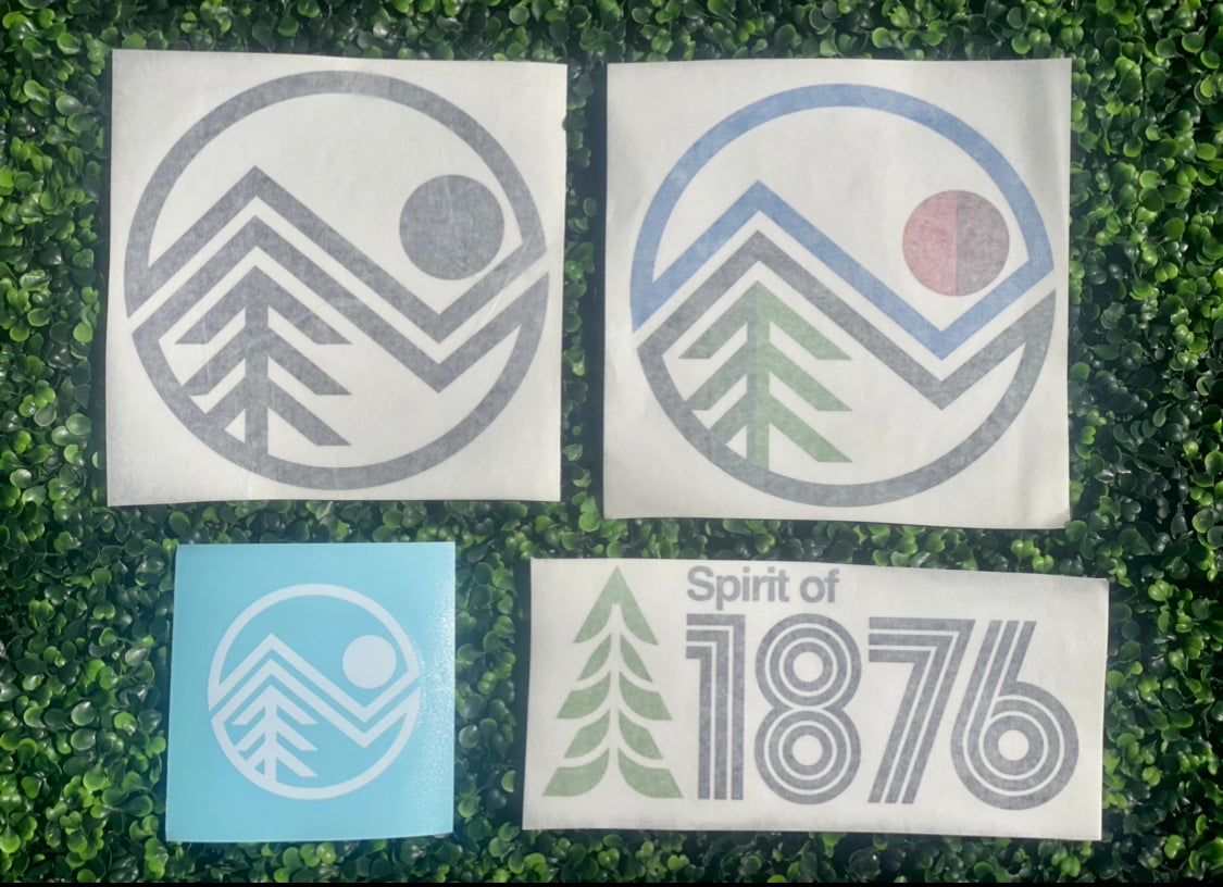 Spirit of 1876 Decals