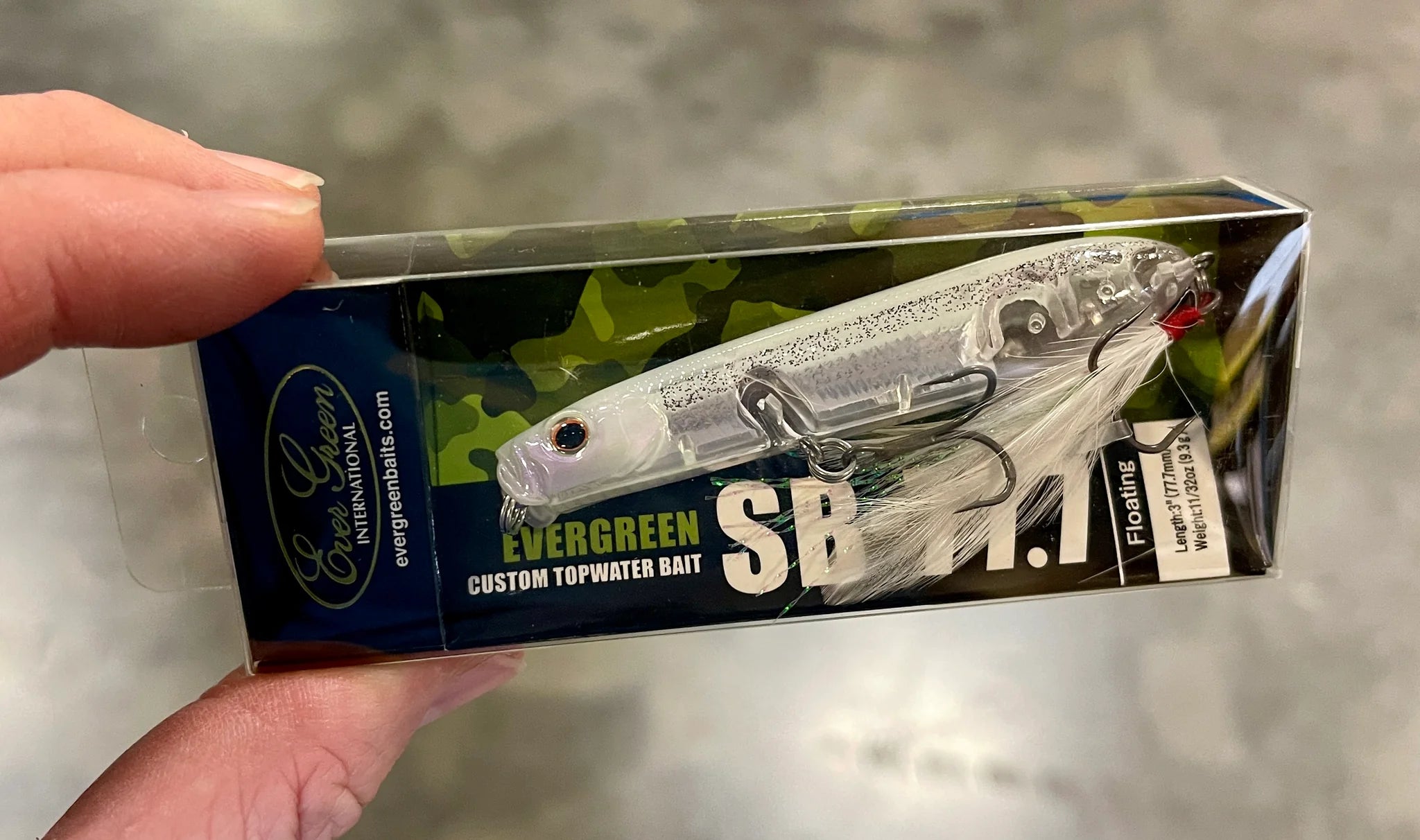 Evergreen SB 77.7 Top Water Ice Fish