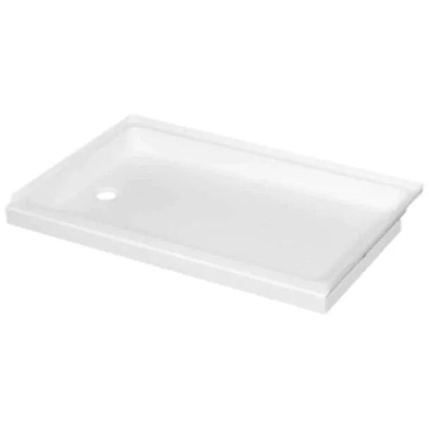 Specialty Recreation | Shower Pan Left Hand Drain | SP2440WL | White | 24" x 40"