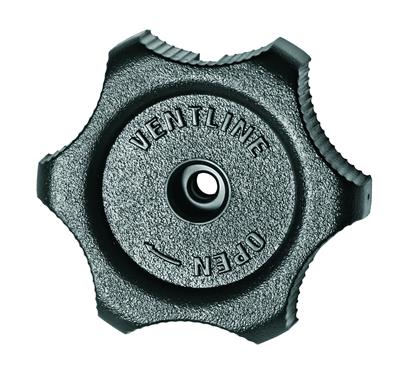 Ventline BVD0421-15 Black Plastic Knob Handle