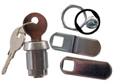 JR Products 00165 Standard Key Deluxe Compartment Lock, 7/8"