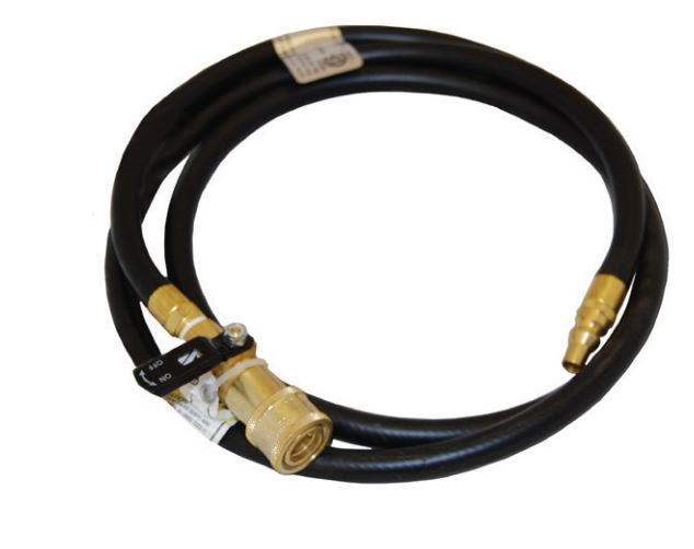 AP Products | High Pressure Hose 1/4ID - QD X 1/4 QD Male | MER14TCQDMP-48 | 48"