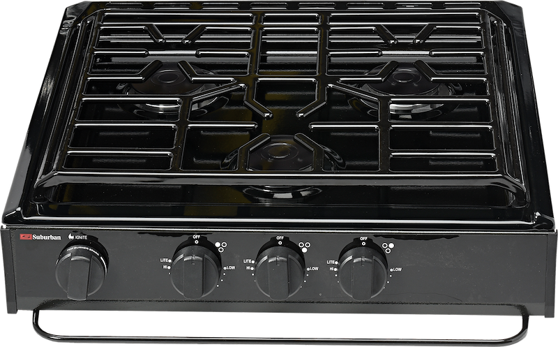 Suburban | Suburban 3 Burner Cooktop | 3631A | Slide In