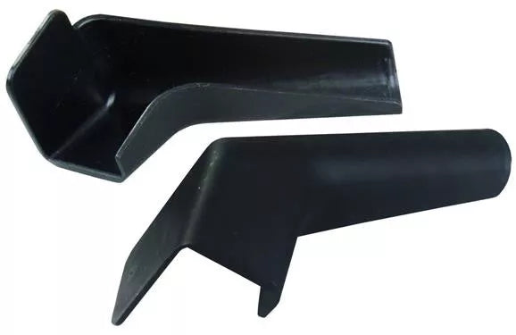 JR Products | RV Rain Gutter Spout | 655-BK-A | Black