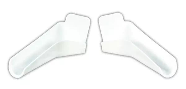 JR Products | RV Rain Gutter Spout | 655-PW-A | White