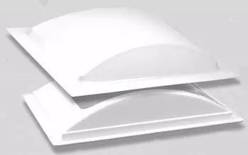 Specialty Recreation | RV Skylight Complete Kit | K1414W | White | 14" x 14"