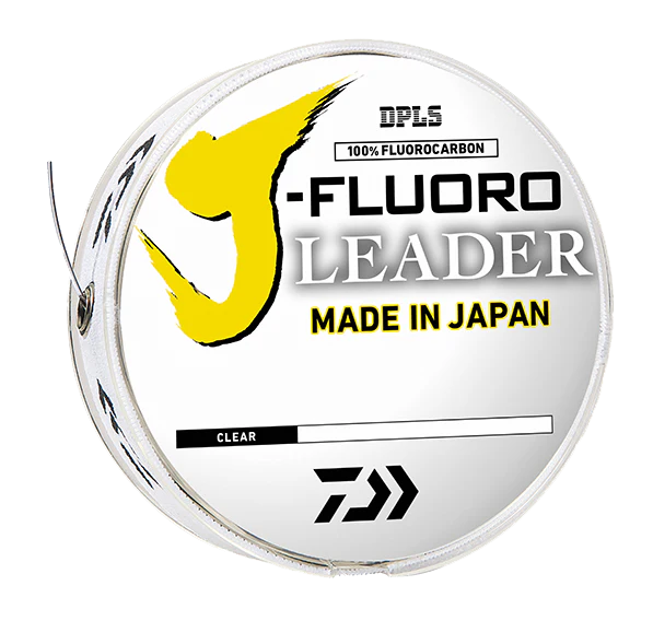 DAIWA J-Fluoro 100% Fluorocarbon Leader Fishing Line, 8-lb Test