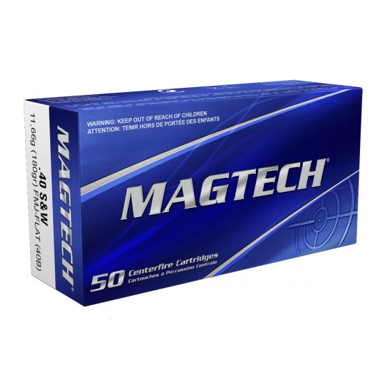 MAGTECH 40 S&W 180GR FMJ AMMUNITION 50RDS - 40B