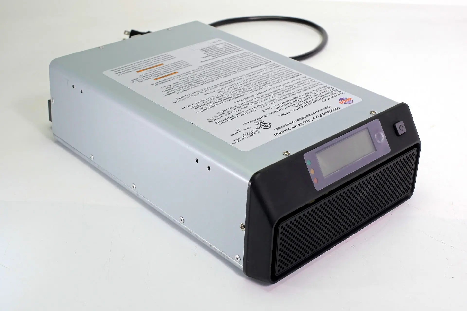 WFCO | Power Inverter | 12Vdc | 120Vac | WF-5110RS | 1,000 Watts