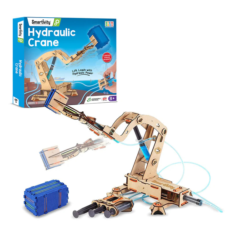Smartivity Hydraulic Crane | Build-It-Yourself