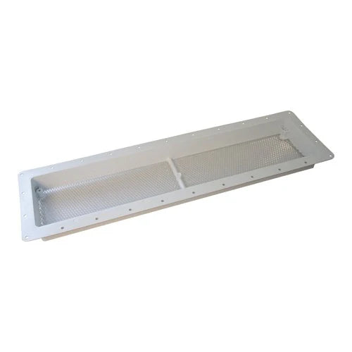 Norcold | Refrigerator Vent Base | 616319BWH | Plastic | Low Profile | Base Only | White