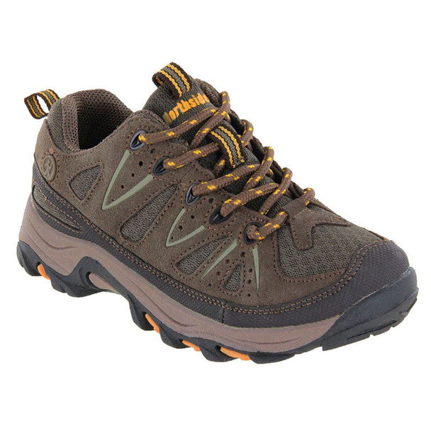 Northside Boys' & Girls' Cheyenne Jr Hiking Shoe Size Little Kid 11 (Taupe/Mango)