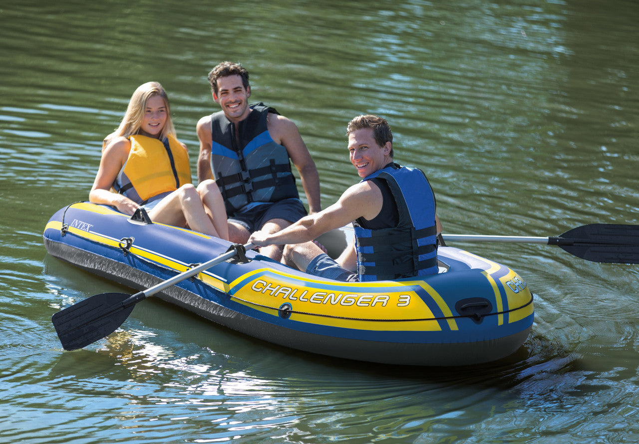 Intex Challenger™ 3 Inflatable Boat Set - 3 Person