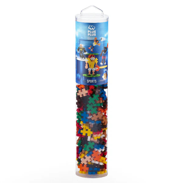 Plus Plus Puzzle Tube - 240 pc - Sports Mix