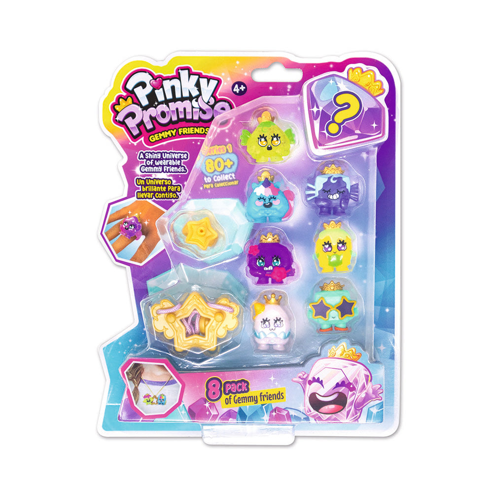 Pinky Promise – 8-pack Gemmy Friends