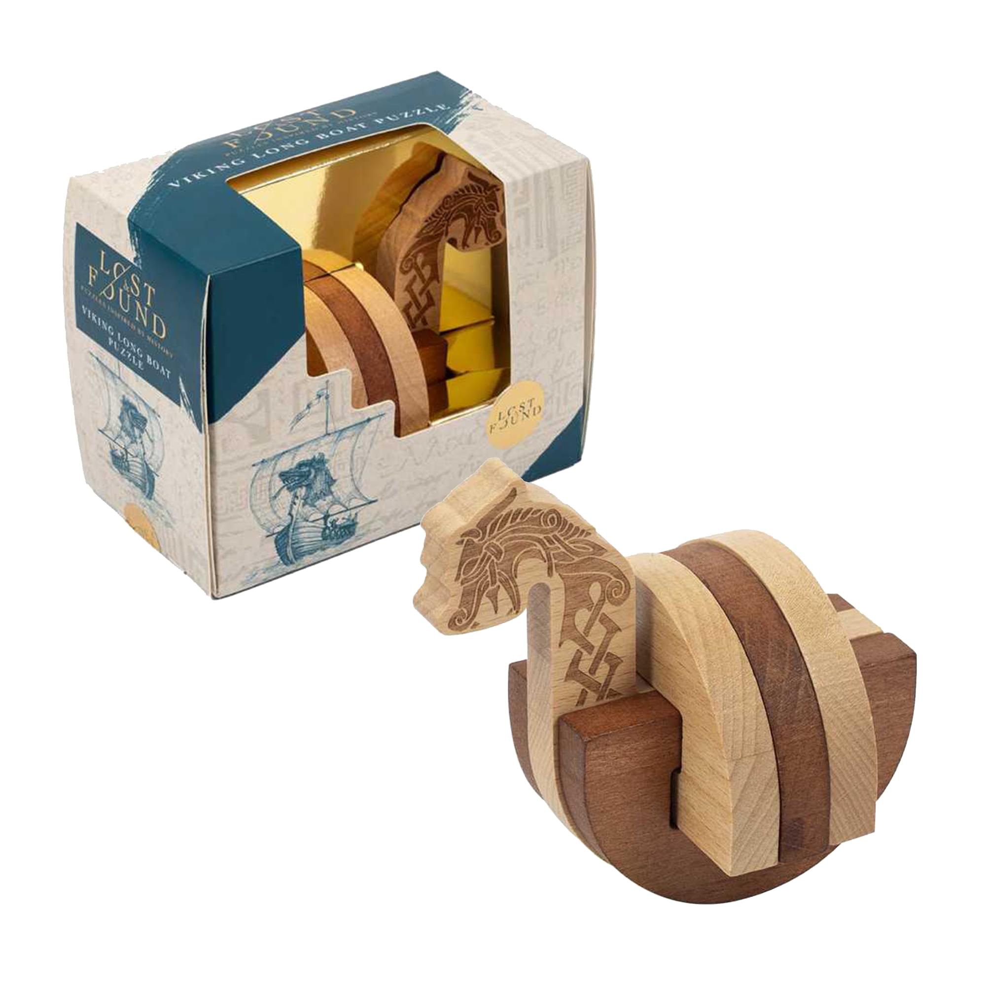 Viking Long Boat Puzzle