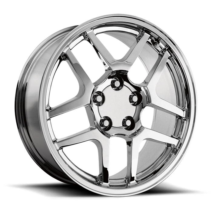 PERFORMANCE REPLICAS PR105 18X9.5 56 5X120.65/5X4.75 Chrome