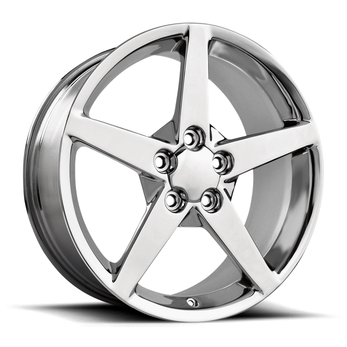 PERFORMANCE REPLICAS PR114 18X9.5 56 5X120.65/5X4.75 Chrome