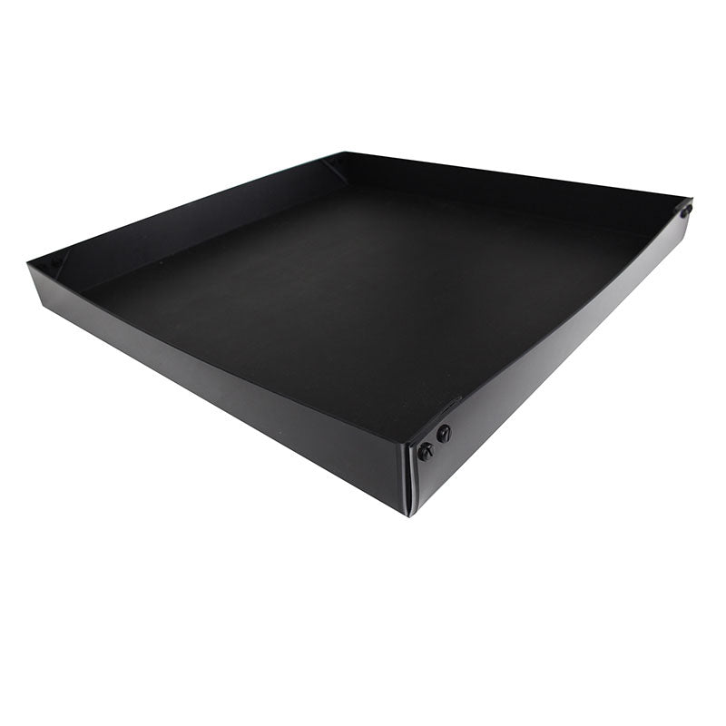 Pinnacle | Clothes Washer/ Dryer Drain Pan | 18-2835 | Flip up Side | Black