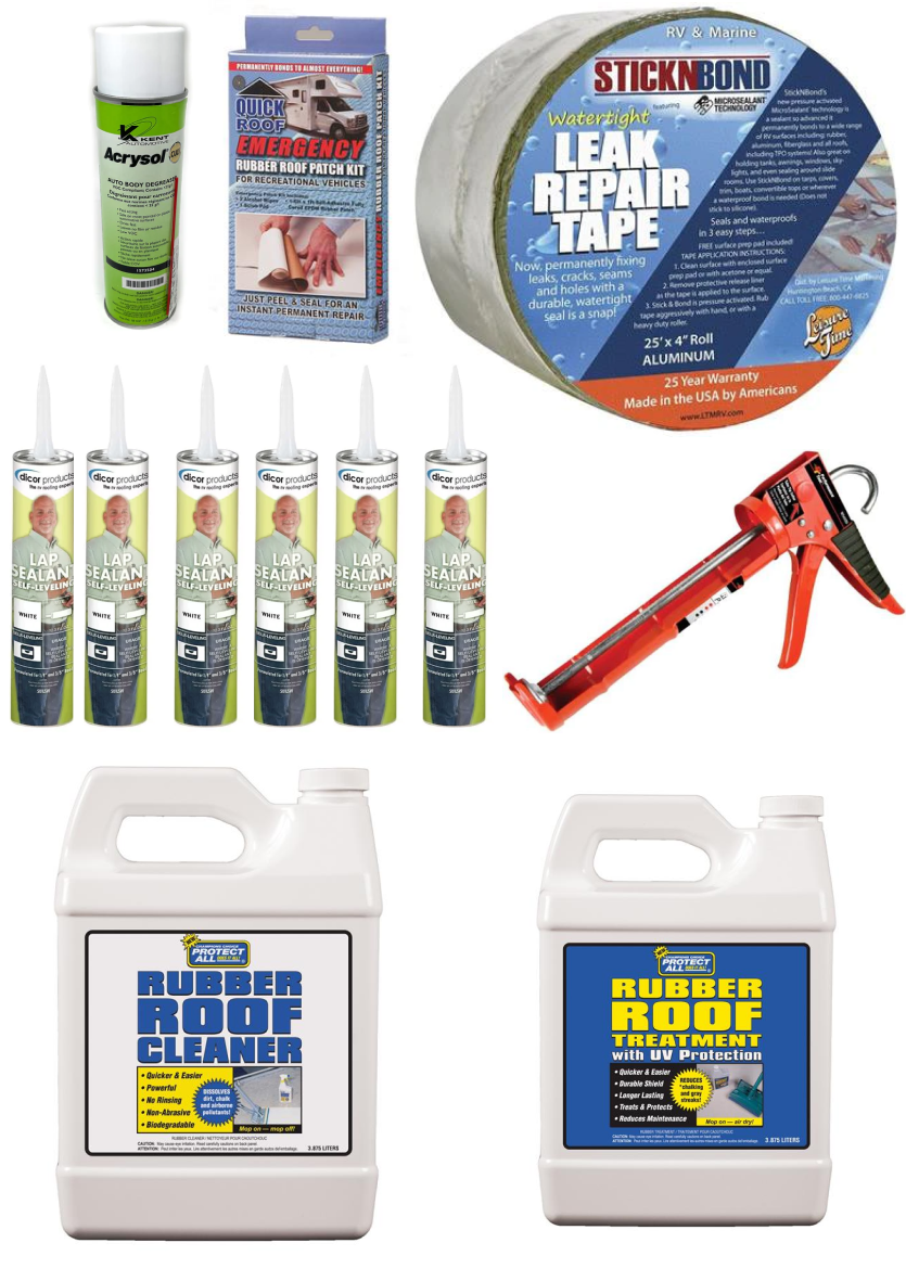 RV Roof Maintenance Kit