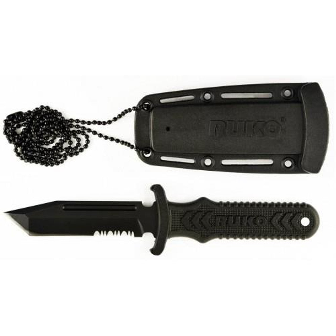 Ruko TI-Tacitcal Neck / Boot Knife - Black