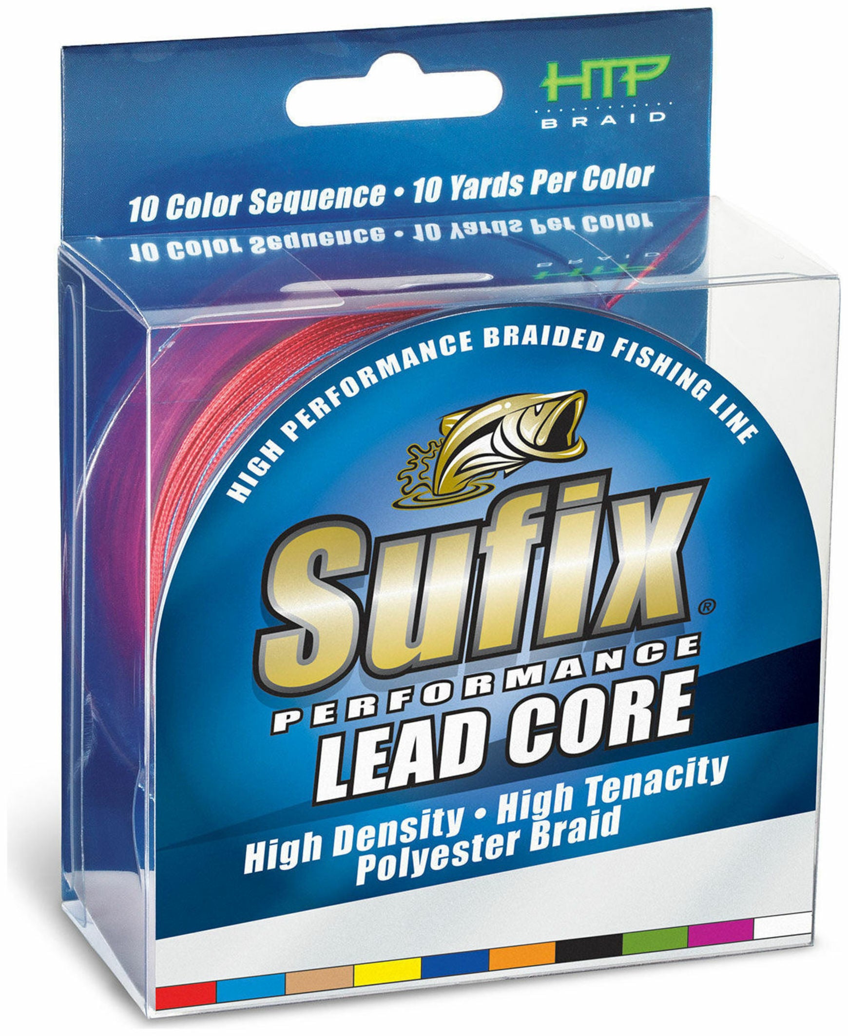 Sufix Performance Lead Core 18lb 100yd 10 Color Metered