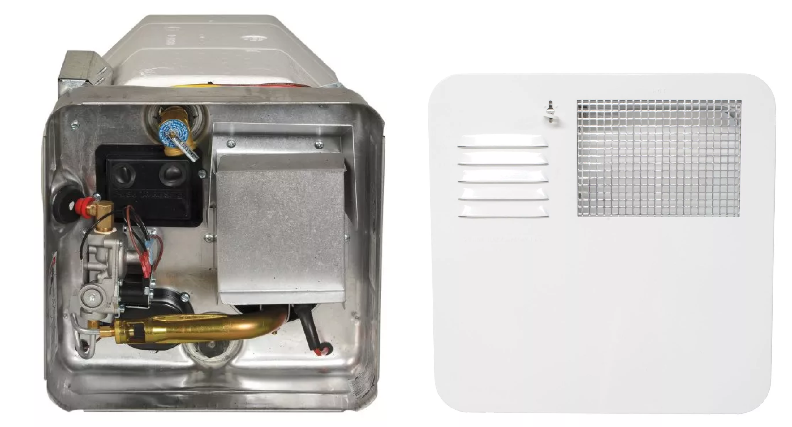 Suburban DSI Gas/Electric 6 Gallon Water Heater Bundle White Door | SW6DE | 6261APW