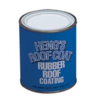 Dehco 16-46032 White Industrial Rubber Roof Coating - 1 Quart