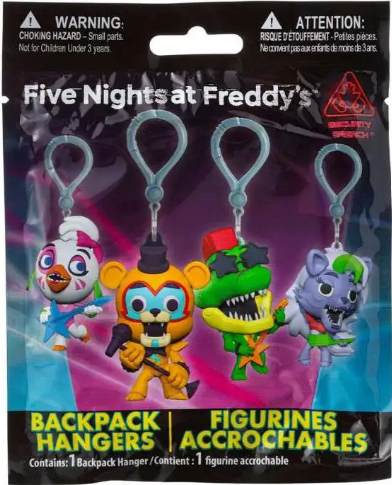 Five Nights at Freddy's FNAF Hangers Security Breach Mystery Pack