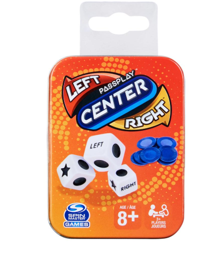 Left Center Right Tin