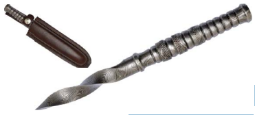 Ruko Twisted Damascus Dagger