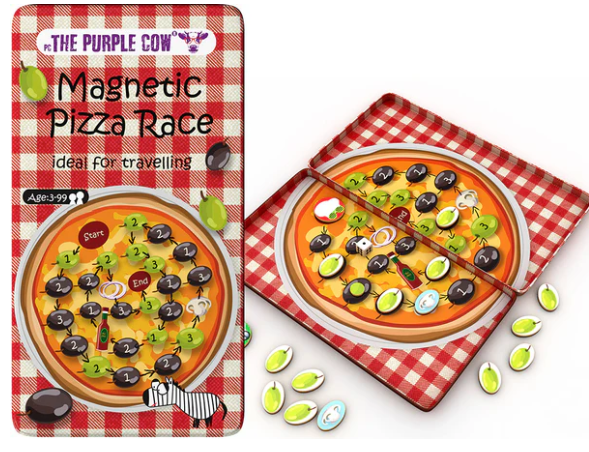 Magnetic Pizza Race