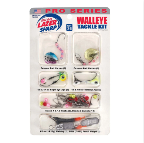 Eagle Claw LPS Walleye Tackle Kit