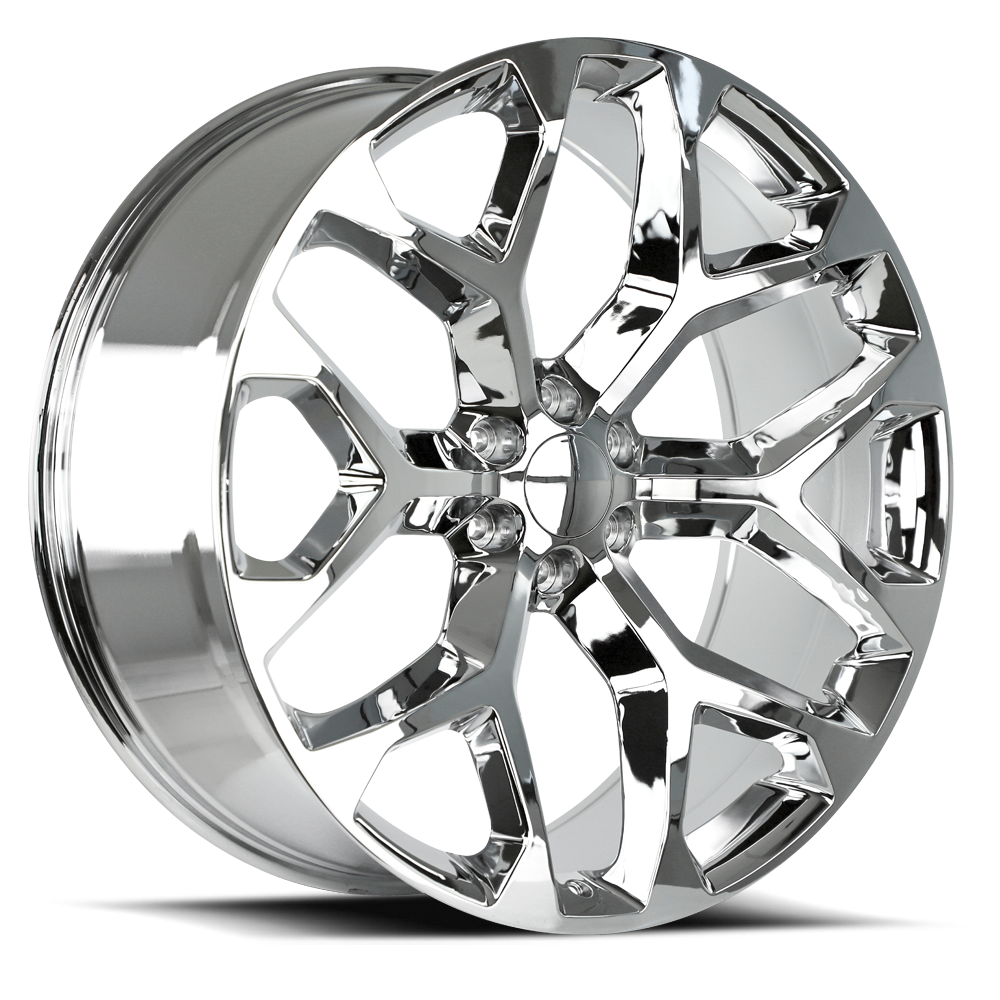 Strada Wheel Replicas Snowflake R176 28x10 31 6x139.7 Chrome