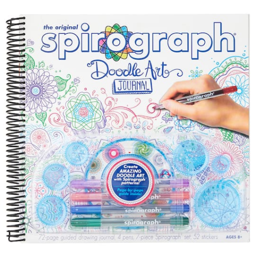 Spirograph Doodle Art Journal