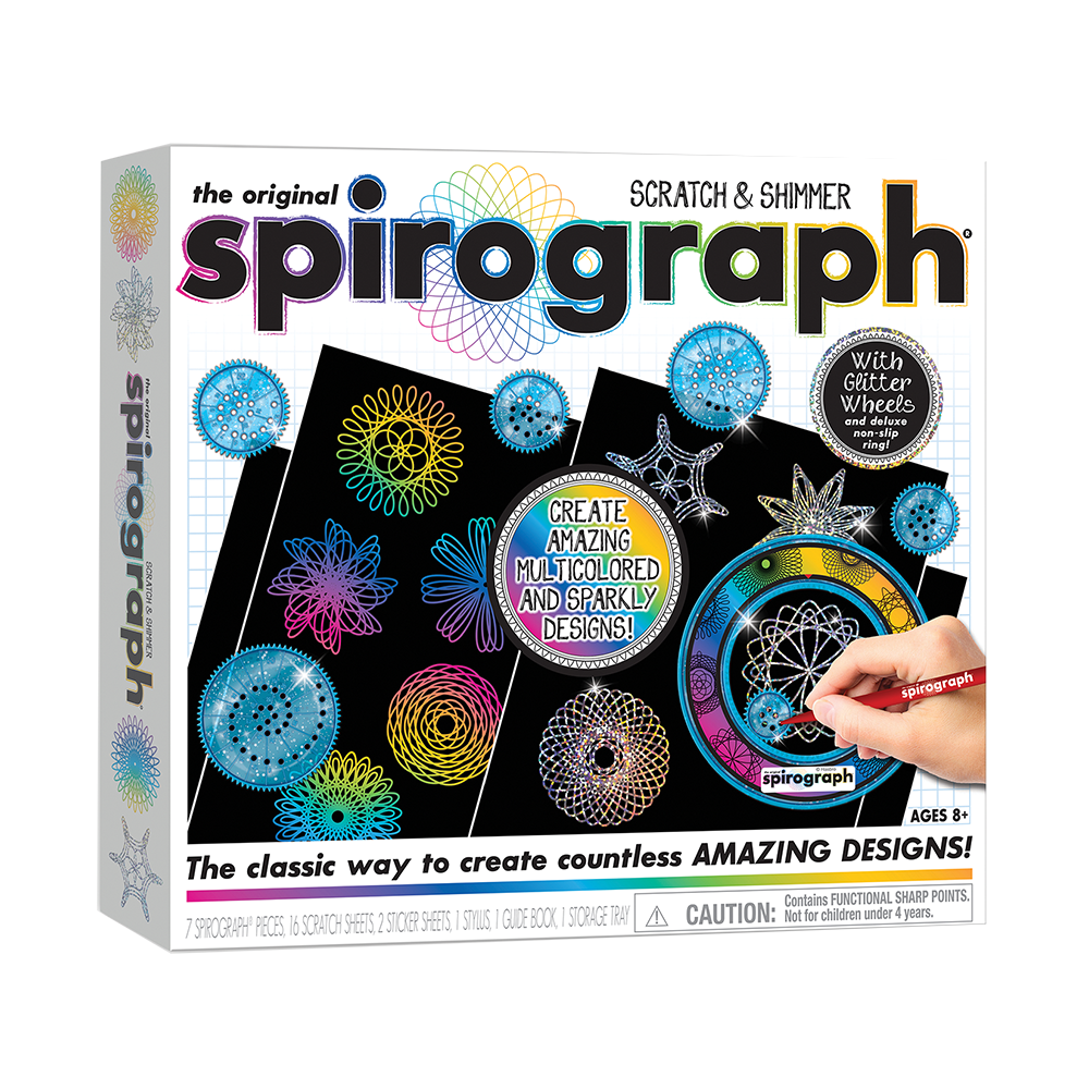 Spirograph Scratch & Shimmer