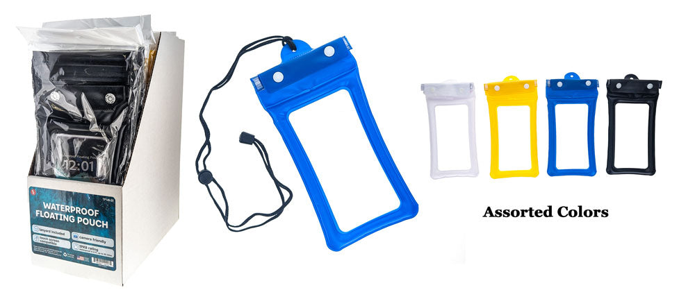 SE IPX8 Waterproof Floating Pouch with Lanyard